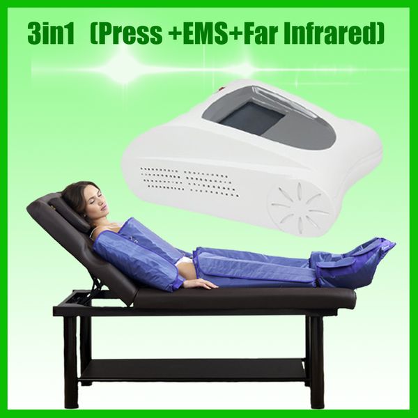 Body lymphatic drainage 3 in 1 portable pre otherapy machine with infrared and em electro timulation
Body lymphatic drainage 3 in 1 portable pre otherapy machine with infrared and em electro timulation