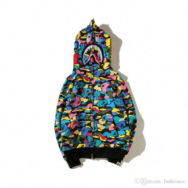 men's shark camo print hoodies teenager animal camouflage cardigan hoodies jacket loves skateboard hip hop hoodies, Black
men's shark camo print hoodies teenager animal camouflage cardigan hoodies jacket loves skateboard hip hop hoodies, Black