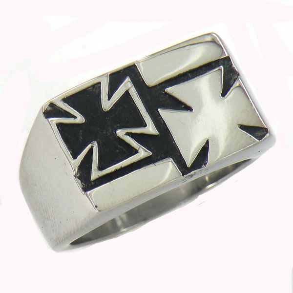 fanssteel stainless steel punk vintage mens or womens jewelry cut out cross ring gift for brothers sisters 11w38, Silver
fanssteel stainless steel punk vintage mens or womens jewelry cut out cross ring gift for brothers sisters 11w38, Silver