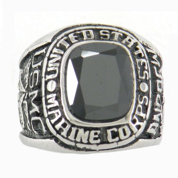 fanssteel stainless steel vintage mens or wemens jewelry united state marine cooperation military ring usmc ring 07w90, Silver
fanssteel stainless steel vintage mens or wemens jewelry united state marine cooperation military ring usmc ring 07w90, Silver