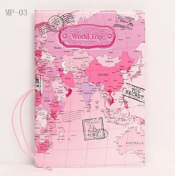 100pcs card holders world trip map travel passport holder pvc passport cover wallets, Brown;gray
100pcs card holders world trip map travel passport holder pvc passport cover wallets, Brown;gray