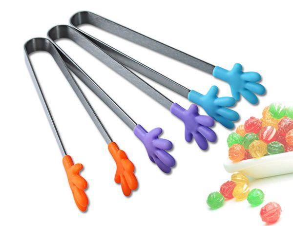 small palm stainless steel tongs creative silicone clip ice non-slip clip mini food clip silicone square cake barbecue tool
small palm stainless steel tongs creative silicone clip ice non-slip clip mini food clip silicone square cake barbecue tool