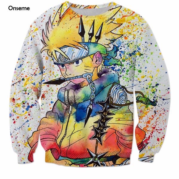 wholesale- size s-6xl rainbow paint naruto 3d sweatshirt mens anime crewneck pullovers harajuku hip hop outerwear galaxy sweatshirts, Black
wholesale- size s-6xl rainbow paint naruto 3d sweatshirt mens anime crewneck pullovers harajuku hip hop outerwear galaxy sweatshirts, Black