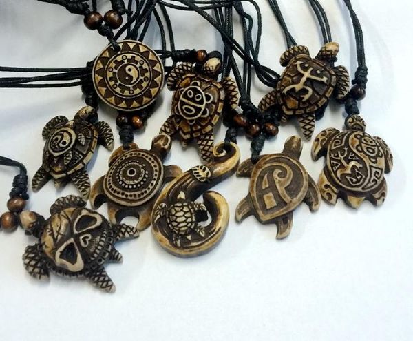 12 pcs male punk ethnic style imitation lovely tortoise wooden beads adjustable necklace, Silver
12 pcs male punk ethnic style imitation lovely tortoise wooden beads adjustable necklace, Silver