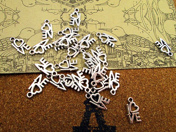 240pcs 10mm tibetan silver tiny word love heart charms pendants wholesale, Bronze;silver
240pcs 10mm tibetan silver tiny word love heart charms pendants wholesale, Bronze;silver