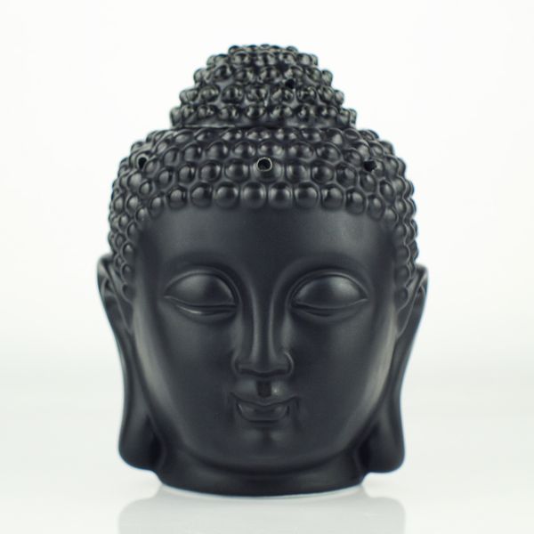 wholesale- ceramic oil burner, buddha head oil station, black and whitetemple / home
wholesale- ceramic oil burner, buddha head oil station, black and whitetemple / home