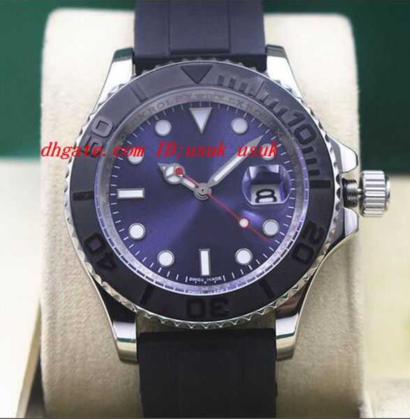 luxury wristwatch 116622 40mm steel platinum blue dial mens rubber bracelet watch blue luminescent dial mechanical watches new arrival, Slivery;brown
luxury wristwatch 116622 40mm steel platinum blue dial mens rubber bracelet watch blue luminescent dial mechanical watches new arrival, Slivery;brown
