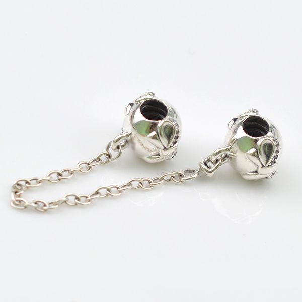 edell authentic 925 sterling silver the beads charm bowknot lock safety chain beads fit women pandora bracelet bangle diy jewelry, Blue;slivery
edell authentic 925 sterling silver the beads charm bowknot lock safety chain beads fit women pandora bracelet bangle diy jewelry, Blue;slivery