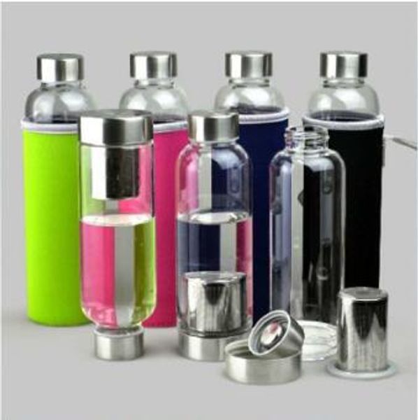 550ml glass water bottle bpa high temperature resistant glass water bottle with tea filter infuser and nylon sleeve ca6739-1 60pcs
550ml glass water bottle bpa high temperature resistant glass water bottle with tea filter infuser and nylon sleeve ca6739-1 60pcs