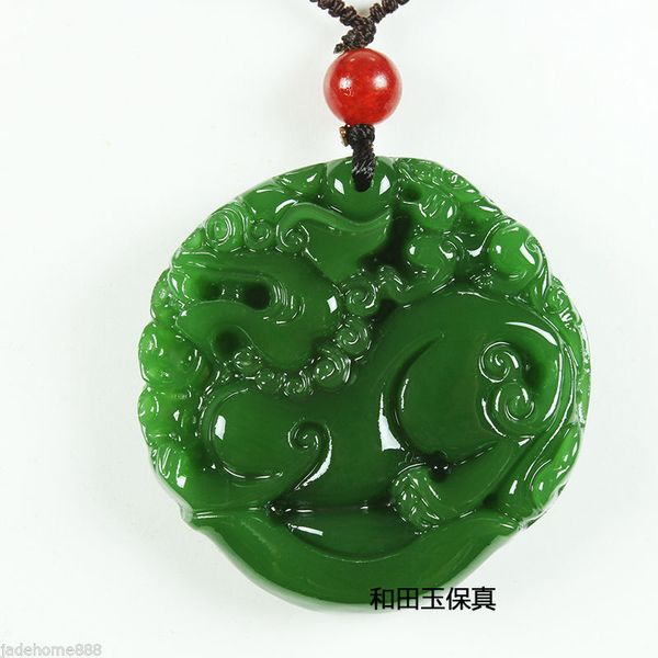 chinese 100% natural emerald green jade mythical animal pixiu pendant necklace, Silver
chinese 100% natural emerald green jade mythical animal pixiu pendant necklace, Silver