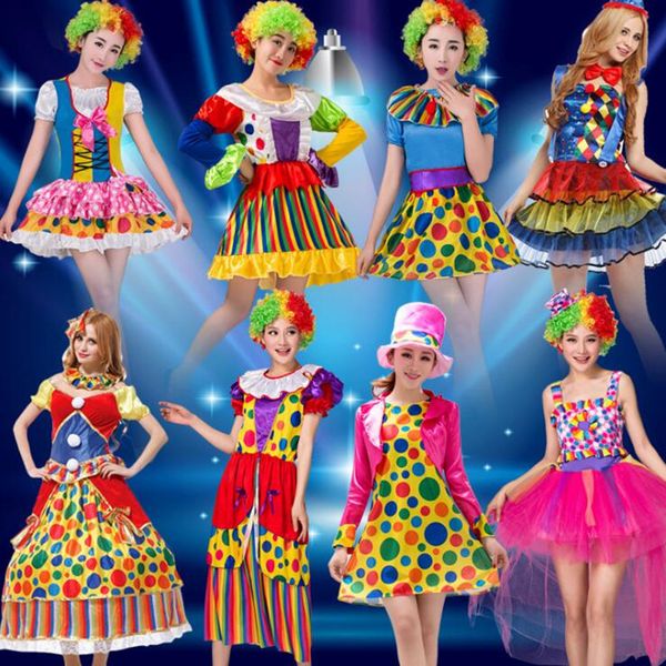Colorful women men clown co play co tume funny magician tage performance co tume halloween ma querade party upplie
Colorful women men clown co play co tume funny magician tage performance co tume halloween ma querade party upplie