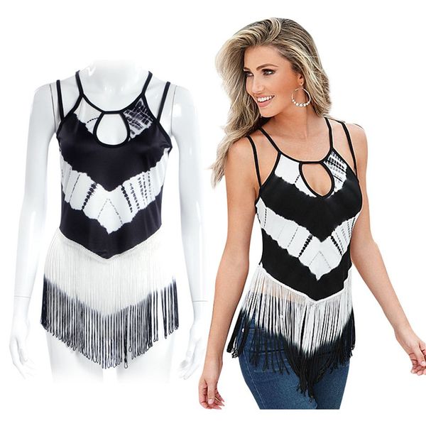 wholesale- 2016 new summer women black and white tank vest cami o-neck cleavage sleeveless tassel camisole blouse shirt
wholesale- 2016 new summer women black and white tank vest cami o-neck cleavage sleeveless tassel camisole blouse shirt