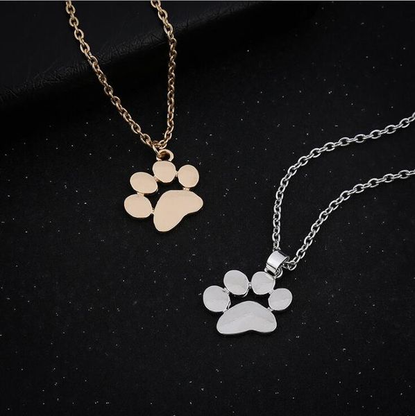 new jewelry cute animal dog paw small pendant necklace wfn609 (with chain) mix order 20 pieces a lot, Silver
new jewelry cute animal dog paw small pendant necklace wfn609 (with chain) mix order 20 pieces a lot, Silver