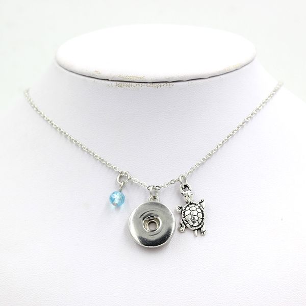 new arrival wholesale interchangeable snap pendant necklace 18mm button diy jewelry birthstone turtle necklace gift bijoux collar, Silver
new arrival wholesale interchangeable snap pendant necklace 18mm button diy jewelry birthstone turtle necklace gift bijoux collar, Silver