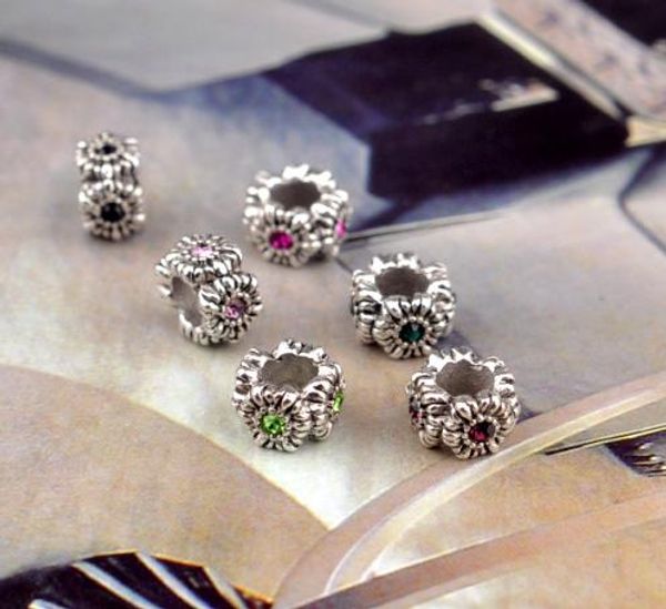 aolly chrysanthemum big hole loose colorful beads charm for pandora diy jewelry bracelet for european bracelet&necklace ing, Bronze;silver
aolly chrysanthemum big hole loose colorful beads charm for pandora diy jewelry bracelet for european bracelet&necklace ing, Bronze;silver