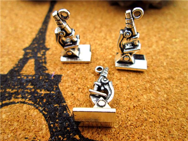 30pcs--mroscope charms, antique tibetan silver 3d mroscope charms pendants 20x10x8mm, Bronze;silver
30pcs--mroscope charms, antique tibetan silver 3d mroscope charms pendants 20x10x8mm, Bronze;silver