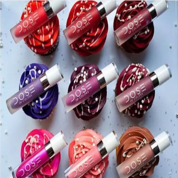 Hot New Arrival Dose Of 12 Colors Liquid Matte Lipstick Waterproof Lip Gloss Lipgloss beauty lipstick Free shipping
Hot New Arrival Dose Of 12 Colors Liquid Matte Lipstick Waterproof Lip Gloss Lipgloss beauty lipstick Free shipping