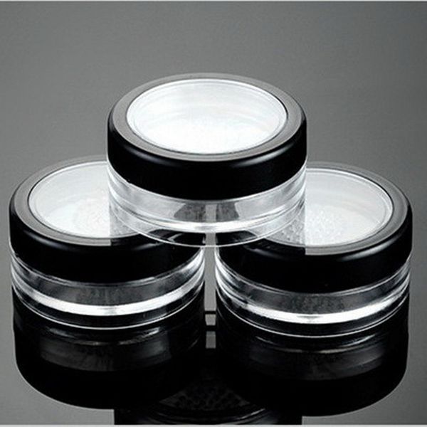 10g black clear cap loose powder compact with the grid & lid pp powder jar packing container empty powdery cake box f2017892
10g black clear cap loose powder compact with the grid & lid pp powder jar packing container empty powdery cake box f2017892