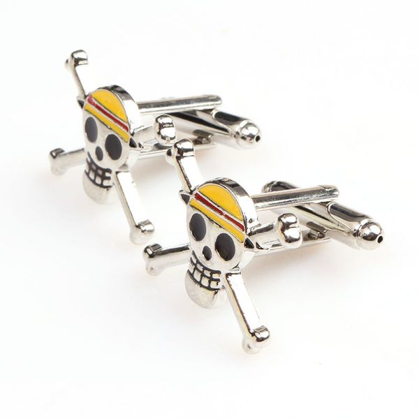 One Piece Cufflinks The Straw Hat Pirates Skull Logo Cufflinks Anime Jewelry Gift For Men Free Shipping
One Piece Cufflinks The Straw Hat Pirates Skull Logo Cufflinks Anime Jewelry Gift For Men Free Shipping