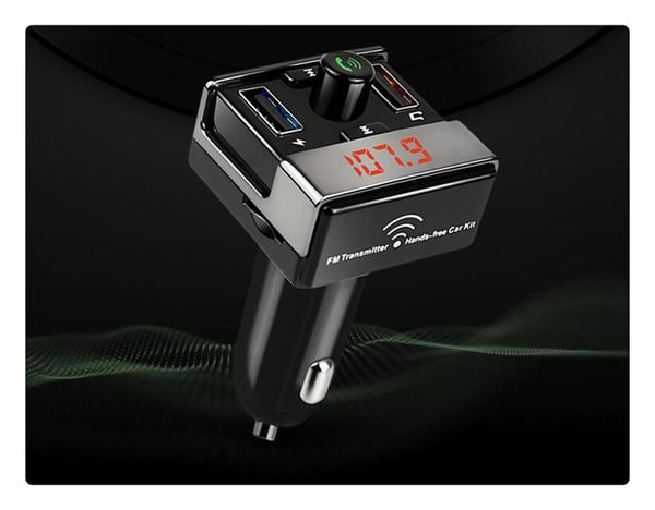bluetooth car kits mp3 player with tf card slot dual usb port car charger fm transmitter modulator handsphone calling
bluetooth car kits mp3 player with tf card slot dual usb port car charger fm transmitter modulator handsphone calling