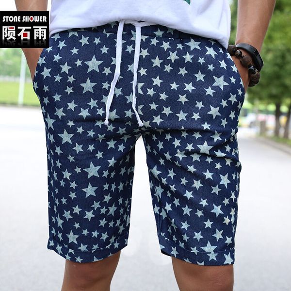 wholesale-men denim shorts star print elastic waist board summer short trousers homme masculinas de marca, White;black
wholesale-men denim shorts star print elastic waist board summer short trousers homme masculinas de marca, White;black