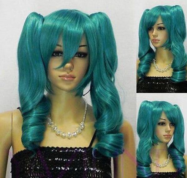 gt;>>2017 cosplay short dark green wig heat resistant wig + two ponytails, Black;brown
gt;>>2017 cosplay short dark green wig heat resistant wig + two ponytails, Black;brown