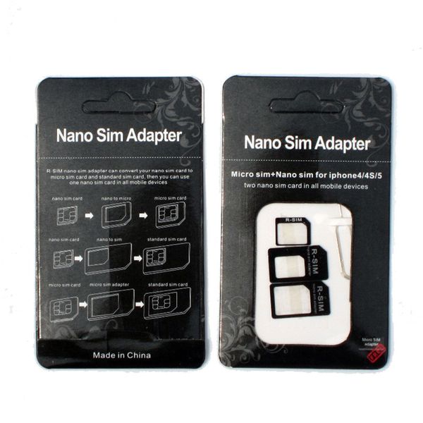 4 в 1 Nano Sim-карты + Micro Sim адаптер + стандартный адаптер Sim-карты + извлечь Pin-код для Apple
4 в 1 Nano Sim-карты + Micro Sim адаптер + стандартный адаптер Sim-карты + извлечь Pin-код для Apple