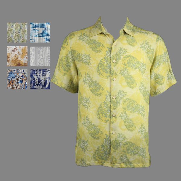 wholesale- hawaiian men silk linen short sleeve printed shirts seda camisa masculina chemise hombre, White;black
wholesale- hawaiian men silk linen short sleeve printed shirts seda camisa masculina chemise hombre, White;black