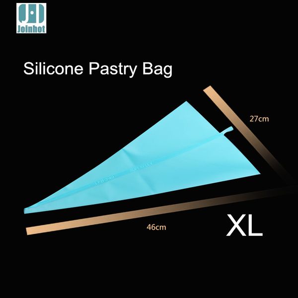 wholesale- xl silicone reusable icing piping cream pastry bag diy cake decorating tool
wholesale- xl silicone reusable icing piping cream pastry bag diy cake decorating tool