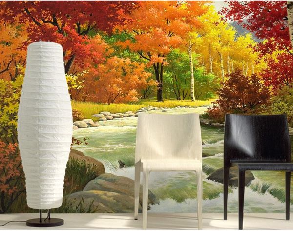 red maple forest high - definition oil painting mural tv wall mural 3d wallpaper 3d wall papers for tv backdrop
red maple forest high - definition oil painting mural tv wall mural 3d wallpaper 3d wall papers for tv backdrop