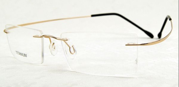 

ultra-light 2g b titanium eyeglass frames men women rimless myopia glasses oculos de grau reading eyewear frame hight quality 333