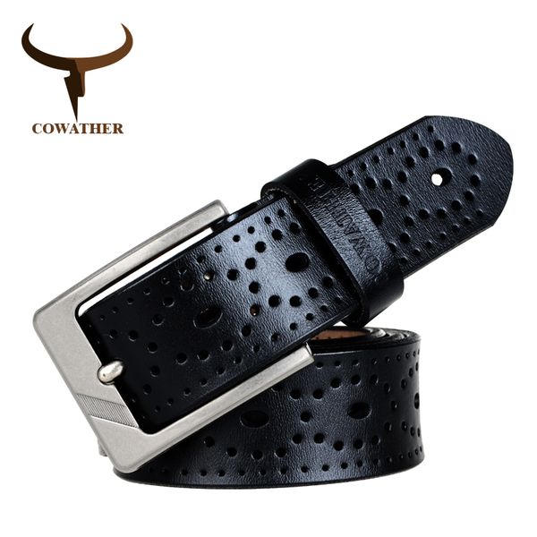 wholesale- cowather cow genuine leather men belts new design arrival pin buckle alloy black brown coffee male ing
wholesale- cowather cow genuine leather men belts new design arrival pin buckle alloy black brown coffee male ing