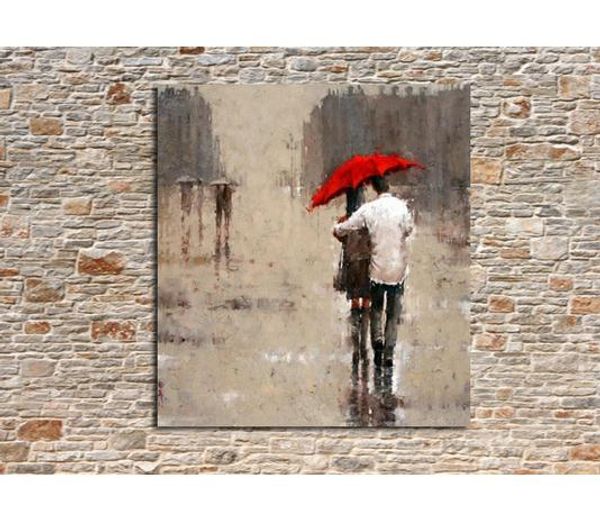 framed two people walk under the red umbrella,pure hand painted modern wall decor rain landscape art oil painting canvas.multi sizes a-mei
framed two people walk under the red umbrella,pure hand painted modern wall decor rain landscape art oil painting canvas.multi sizes a-mei