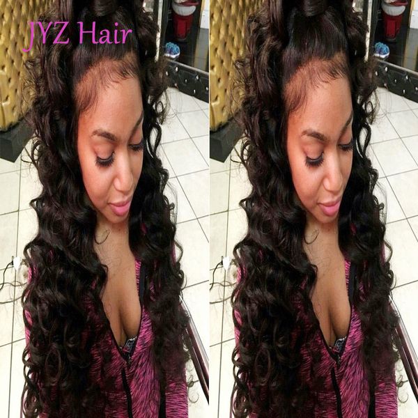 full lace human hair wigs silk deep wave lace front wigs indian brazilian malaysian peruvian remy hair wig with baby hair, Black;brown
full lace human hair wigs silk deep wave lace front wigs indian brazilian malaysian peruvian remy hair wig with baby hair, Black;brown