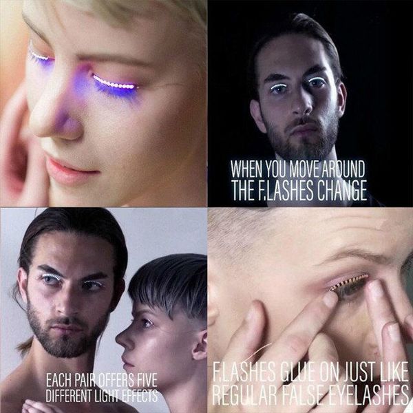 led lamp false eyelash luminous eyes led strips false eyelash sticker party nightclub dance fashion flicket eyelash
led lamp false eyelash luminous eyes led strips false eyelash sticker party nightclub dance fashion flicket eyelash