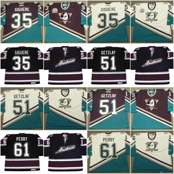 Anaheim Mighty Ducks Mens 35 JEAN-SEBASTIEN GIGUERE 2003 51 RYAN GETZLAF 61 COREY PERRY 91 SERGEI FEDOROV Hockey Jerseys
Anaheim Mighty Ducks Mens 35 JEAN-SEBASTIEN GIGUERE 2003 51 RYAN GETZLAF 61 COREY PERRY 91 SERGEI FEDOROV Hockey Jerseys