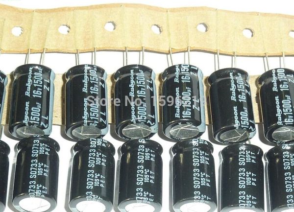 wholesale- 50pcs 1500uf 16v rubycon zl series 12.5x20mm low impedance high ripple current 16v1500uf capacitor
wholesale- 50pcs 1500uf 16v rubycon zl series 12.5x20mm low impedance high ripple current 16v1500uf capacitor