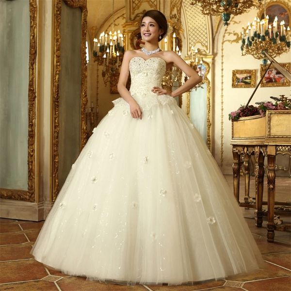 2017 brand new wedding dresses white/ivory princess formal bridal gown sweetheart floor length ball gown vestidos de novia
2017 brand new wedding dresses white/ivory princess formal bridal gown sweetheart floor length ball gown vestidos de novia
