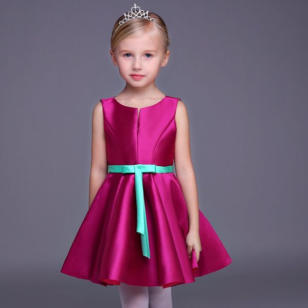 flower girl dresses with sashes high neck party pageant communion dress for wedding little girls kids/children dress, White;blue
flower girl dresses with sashes high neck party pageant communion dress for wedding little girls kids/children dress, White;blue