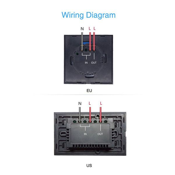 Sonoff Wifi Touch Wall Switch Wifi LED Touch Timer Switch Glass Panel Controller Light Switch Remote Control By APP US EU Plug 50pcs
Sonoff Wifi Touch Wall Switch Wifi LED Touch Timer Switch Glass Panel Controller Light Switch Remote Control By APP US EU Plug 50pcs