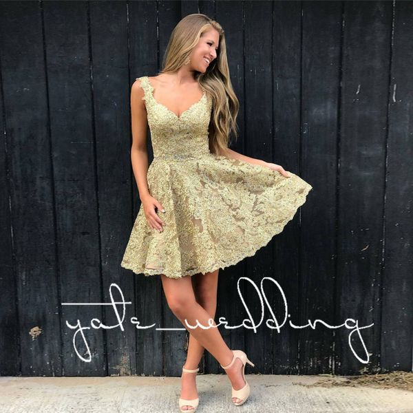 gold lace short homecoming dresses v neck sequins beaded mini short prom dresses backless party dresses, Blue;pink
gold lace short homecoming dresses v neck sequins beaded mini short prom dresses backless party dresses, Blue;pink