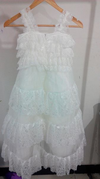 real princess flower girl dresses new ball party communion pageant dress for little girls kids/children dress for wedding, White;blue
real princess flower girl dresses new ball party communion pageant dress for little girls kids/children dress for wedding, White;blue