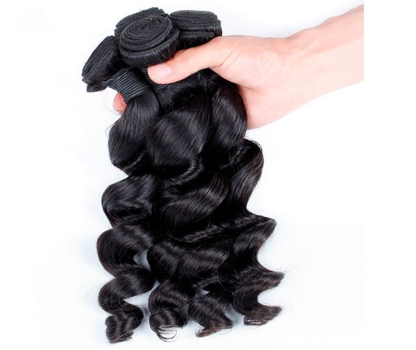 grade 8a indian hair weave weft loose wave hair double weft no shedding no tangle durable 3 pcs /lot, Black
grade 8a indian hair weave weft loose wave hair double weft no shedding no tangle durable 3 pcs /lot, Black