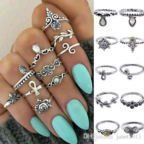 vintage knuckle ring sets antique silver/gold engraved turtle seastar 10 pcs fingernail ring sets for girls & ladies
vintage knuckle ring sets antique silver/gold engraved turtle seastar 10 pcs fingernail ring sets for girls & ladies