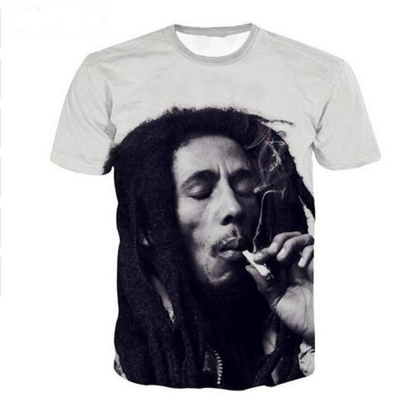2017 New Fashion Womens/Mens Bob Marley Short Sleeves Funny 3D Print Summer style Casual T-Shirt XTXS08
2017 New Fashion Womens/Mens Bob Marley Short Sleeves Funny 3D Print Summer style Casual T-Shirt XTXS08