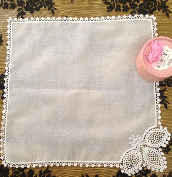 fashion ladies handkerchiefs 12 pcs/lot 11.5"x11.5"white 100% cotton wedding handkerchief embroidered white lace edges hankies for
fashion ladies handkerchiefs 12 pcs/lot 11.5"x11.5"white 100% cotton wedding handkerchief embroidered white lace edges hankies for