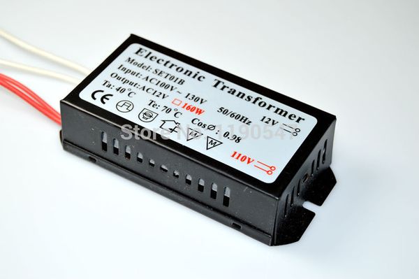 AC110V Electronic Transformer for G4 Halogen Lamps 20-160W LED Lamp Driver Power Supply Converter with AC12V Out
AC110V Electronic Transformer for G4 Halogen Lamps 20-160W LED Lamp Driver Power Supply Converter with AC12V Out