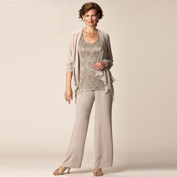 classy chiffon mother of the bride pant suits scoop neck lace wedding guest dress with long sleeves jacket mothers of the groom dresses, Black;red
classy chiffon mother of the bride pant suits scoop neck lace wedding guest dress with long sleeves jacket mothers of the groom dresses, Black;red
