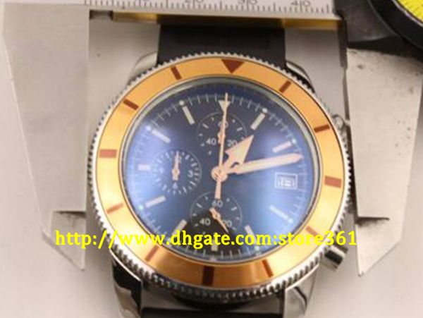 store361 new arrive 46mm quartz men's watch black rubber black dial watch, Slivery;brown
store361 new arrive 46mm quartz men's watch black rubber black dial watch, Slivery;brown