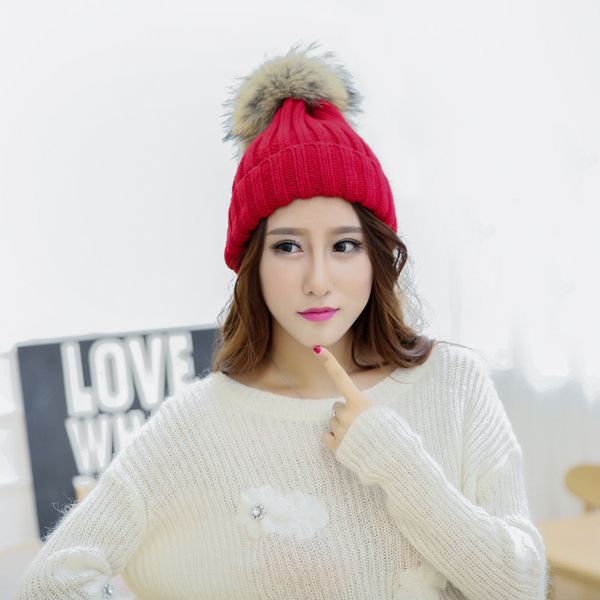 winter fashion beanie classic tight knitted fur pom poms hat women cap winter beanie headgear headdress head warmer quality, Blue;gray
winter fashion beanie classic tight knitted fur pom poms hat women cap winter beanie headgear headdress head warmer quality, Blue;gray